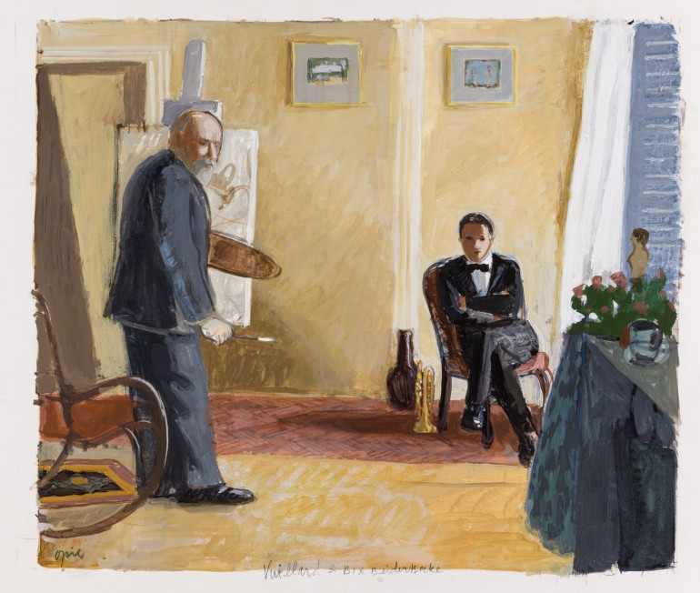 Vuillard and Bix Beiderbecke