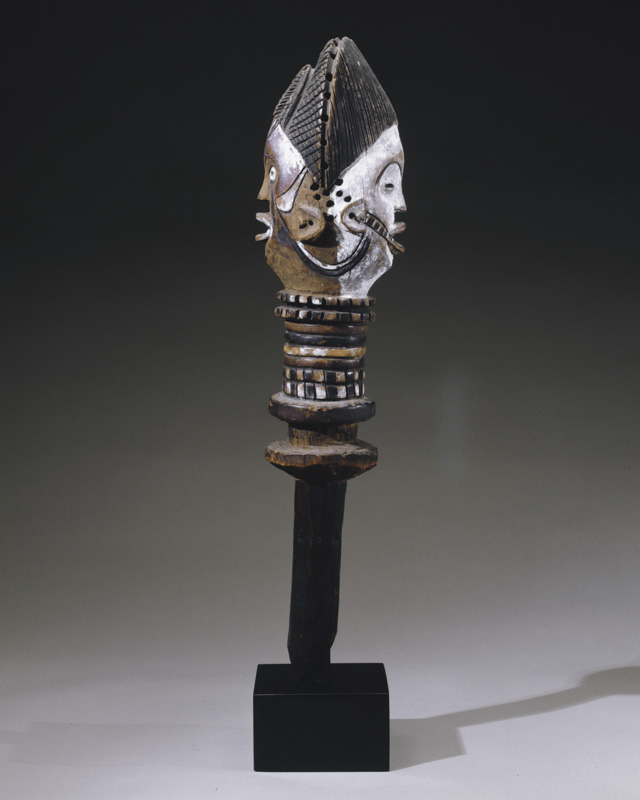 Janus Head for Dance Figure (kebe kebe)