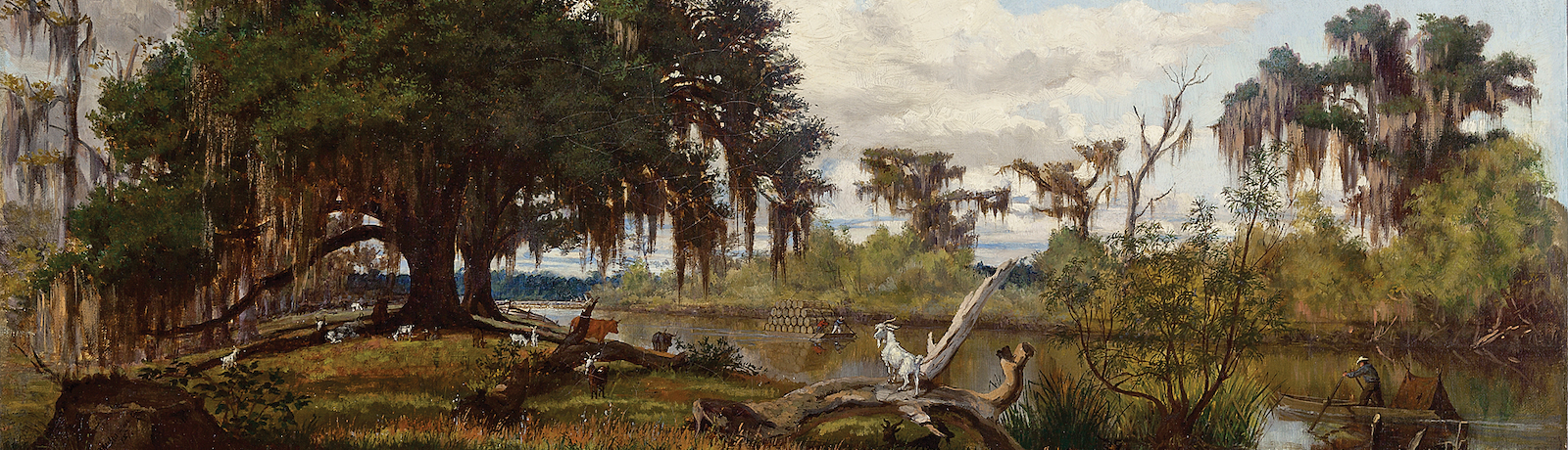 OPENING NOVEMBER 16th • Nineteenth-century artists drawn to Louisiana's riparian terrain redefined the genre of landscape painting. 
